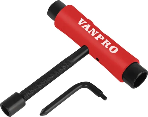 Miniatura 9 de Vanpro Herramienta de patinaje todo en uno. Se utiliza para la instalación y mantenimiento de varias patinetas y patines, etc.