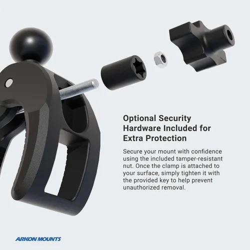 Miniatura 6 de ARKON Soportes – Soporte para tablet con abrazadera Resistente a la corrosión Soporte para tableta con abrazadera resistente Función