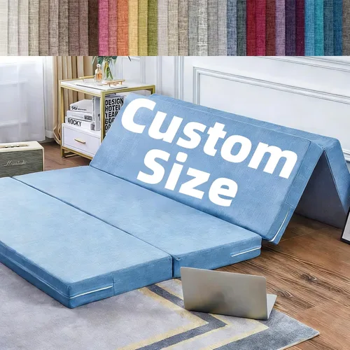 Miniatura 9 de SINCERA Fundas de cojín de tamaño personalizado, funda de repuesto antideslizante con cremallera para interiores y exteriores, se adapta a muebles