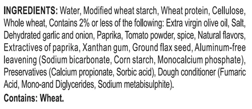 Miniatura 4 de Ole Xtreme Wellness™ Tortillas de harina de tomate y albahaca Tamaño de 8 pulgadas 8 unidades cada paquete Paquete de 4