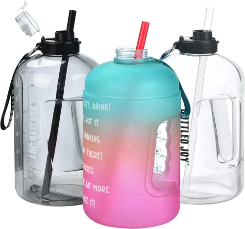 Miniatura 4 de ALINK 12 pajitas reutilizables de plástico para boba, de 13 pulgadas de largo y 0.51 pulgadas de ancho extra, pajitas para batidos para botellas