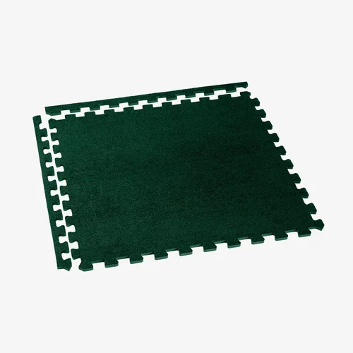 Miniatura 4 de We Sell Mats 3/8 Inch Thick Interlocking Foam Carpet Tiles Durable Carpet Squares Anti Fatigue Support for Home Office or Classroom Use Verde cazador