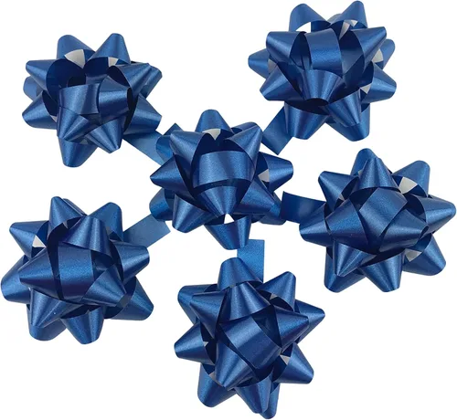 Miniatura 4 de MMvolesy Blue ColoesChristmas - Cajas de confeti para regalo de Navidad, lazos de estrella, esplendoreta, Navidad, día de San Valentín, lazos