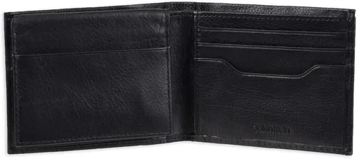 Miniatura 5 de Calvin Klein Cartera plegable minimalista RFID de cuero para hombre