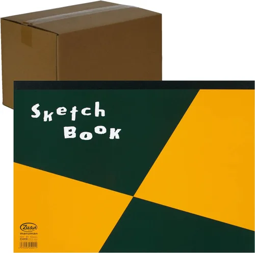 Miniatura 17 de Maruman ZUAN - Cuaderno de bocetos A4, 8.27 x 11.69 pulgadas, cuaderno de dibujo clásico, 24 páginas de papel texturizado sin ácidos para dibujar