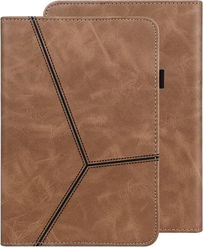 Miniatura 11 de ALILANG Funda para Xiaomi Pad 7/Pad 7 Pro de 11.2 pulgadas 2024 con soporte para bolígrafo y múltiples ángulos de visión, funda de piel sintética