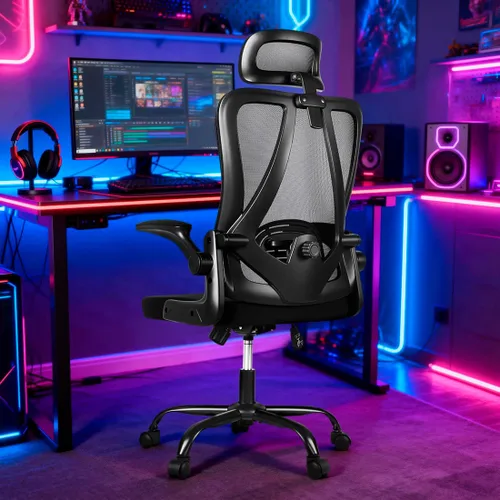 Miniatura 9 de Silla de oficina, silla de juegos, silla de escritorio, cómoda silla de computadora, silla ergonómica de oficina, silla de oficina de malla