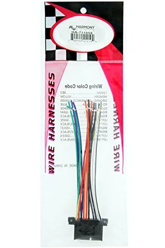 Miniatura 2 de Harmony Audio HA-711858 Compatible con 1998-2001 Chevy Blazer Factory Radio OEM Original Stereo Cable Harness Plug