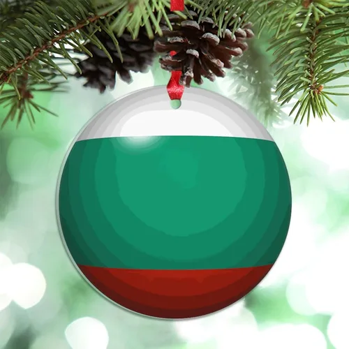 Miniatura 11 de Bandera de Cabo Verde, decoración para árbol de Navidad, bola 3D, recuerdo de la ciudad del país, adornos de Navidad personalizados, decoración