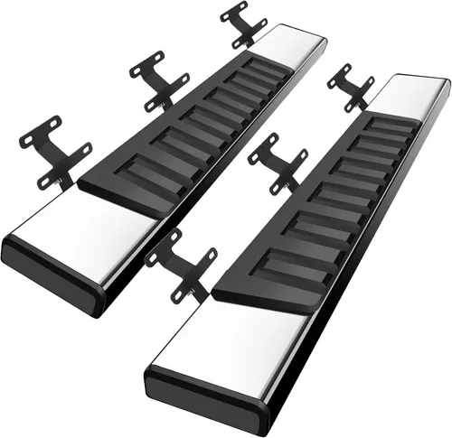 Miniatura 10 de Barras de paso laterales de 6 pulgadas, regulares, compatibles con Ford F250 F350 F450 F550 Superduty 2017-2026, cabina regular/estándar/simple