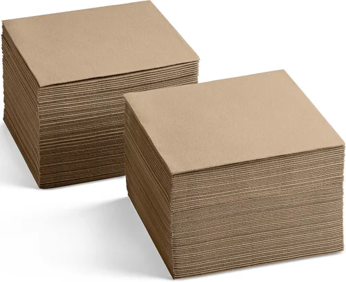 Miniatura 11 de Servilletas de cóctel desechables con tacto de lino, paquete de 200 servilletas de papel AMETHYST de 5 x 5 pulgadas para bar, restaurante
