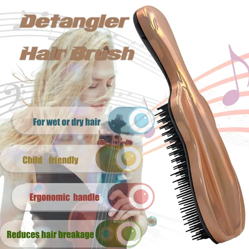 Miniatura 4 de WYNK Cepillo desenredante para adultos y niños, peine desenredante, herramientas y aparatos de peinado para cabello