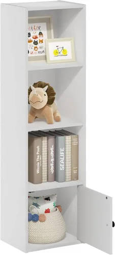 Miniatura 73 de Furinno - Estantería abierta reversible de 5 cubos, color blanco y rosado, 11069WH/PI Blanco/Rosa