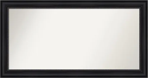 Miniatura 205 de Amanti Art Espejo personalizado, espejo de baño negro Astor, espejo de pared o espejo de tocador de baño sobre el fregadero (25 x 25 pulgadas)