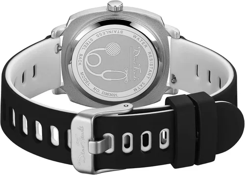 Miniatura 3 de Diaofendi Reloj pequeño para mujeres enfermeras y niñas fácil de leer correa de silicona tiempo militar de segunda mano y 24 horas impermeable Reloj