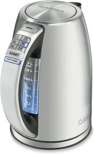 Miniatura 5 de Cuisinart GK-1 Hervidor Eléctrico de Cuello de Cisne Digital, Boquilla de Cuello de Cisne de Precisión Diseñada para Control Preciso de Vertimiento