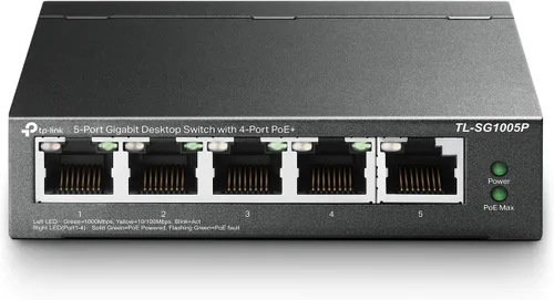 Miniatura 10 de TP-Link TL-SG105, conmutador Ethernet Gigabit no administrado de 5 puertos, concentrador de red, divisor Ethernet, Plug & Play, diseño de metal sin