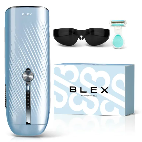 Miniatura 10 de Blex Depilación láser para mujeres y hombres, dispositivo de depilación IPL eficaz en 2 semanas, con emisión de luz ultrarrápida de 0.2 s, cómodo e