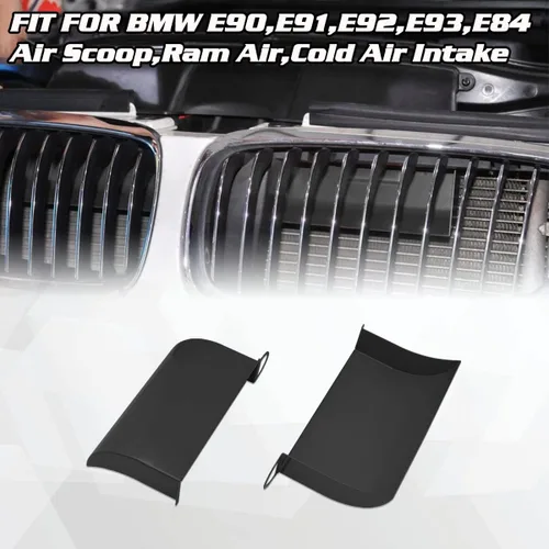 Miniatura 3 de 2 piezas BMW Dynamic Air Toma de Aire Frío, Sistema de Toma de Aire Frío Ram para BMW Serie 3, E90/91/92/93 316d, 318d, 320d, 325d, 330d, 335d