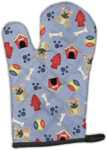 Miniatura 336 de Caroline's Treasures BB2732OVMT Dog House Collection Border Collie - Guante de horno grueso resistente al calor para sartenes calientes y horno