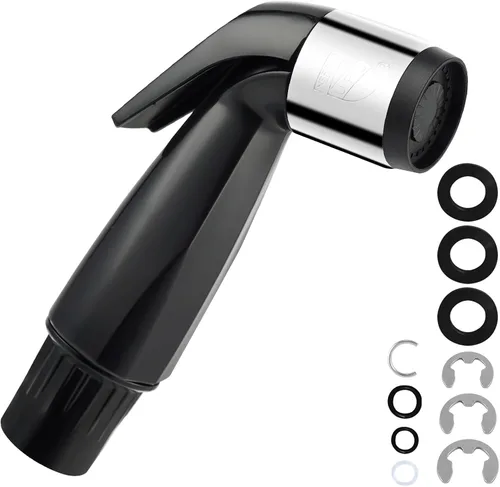 Miniatura 9 de Cabezal rociador lateral universal para fregadero de cocina, accesorio de rociador de fregadero de repuesto compatible con Delta, Moen, Kohler, Cromo