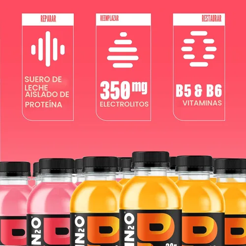 Miniatura 5 de Protein2o - Bebida proteínica con electrolitos, 12 botellas de 17 onzas fluidas cada una (peso neto), total de 203 onzas fluidas