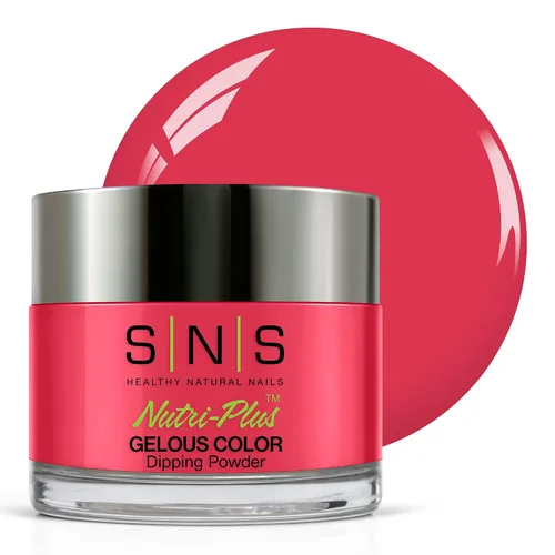 Miniatura 21 de SNS - Polvo de inmersión de uñas, polvo de inmersión de color, caramelo Hard Rock (naranja), CS051, color de uñas de larga duración dura 14 días