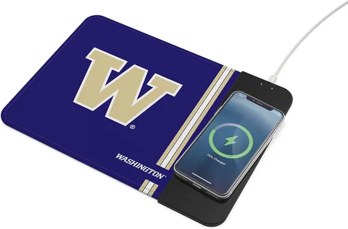 Miniatura 22 de SOAR NCAA Almohadilla de ratón unisex con carga inalámbrica para teléfono celular