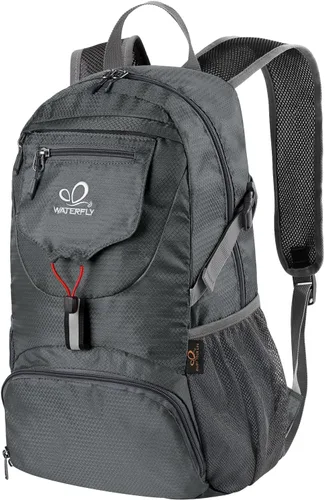 Miniatura 12 de WATERFLY Mochila pequeña ligera y plegable: mochila de 20 l ultra ligera, plegable, de senderismo, de viaje, de camping, de día, para hombre y mujer