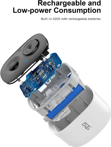 Miniatura 8 de DCT Cámaras de seguridad inalámbricas para exteriores: Cámaras de batería WiFi para el hogar Exterior 2K Color Visión nocturna Cámara de vigilancia