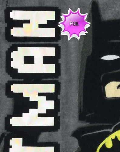 Miniatura 6 de LEGO Batman Movie - Conjunto de pijama para niño, 4 piezas, 100% algodón, tallas 4 a 10