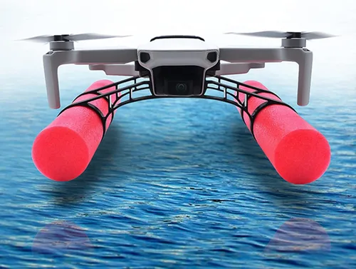Miniatura 5 de Tren de aterrizaje flotante de agua y tren de aterrizaje pierna ajuste para DJI Mini 2 SE/Mini 2 extensor plegable accesorios para drones