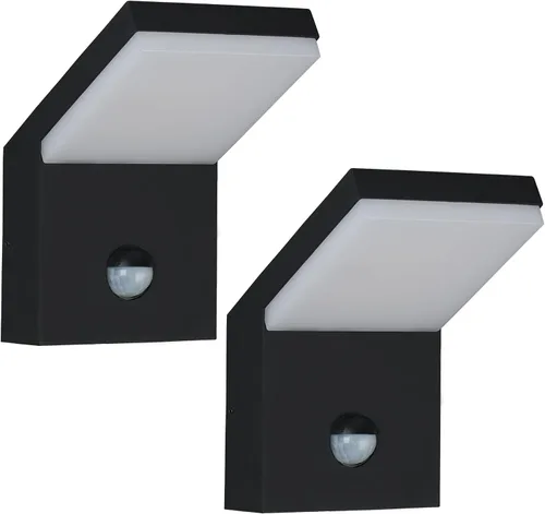 Miniatura 13 de Accesorios de luz al aire libre con sensor de movimiento, montaje en pared, aplique de pared exterior, luz de porche, luces de garaje, luces