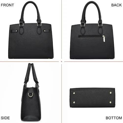 Miniatura 4 de Carteras y bolsos para mujer, bolso de mano de moda con asa superior