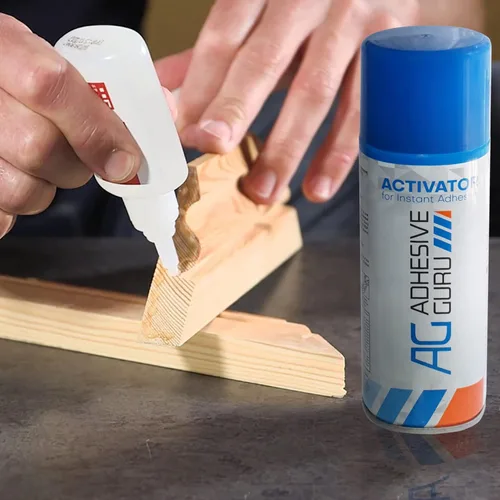 Miniatura 7 de Adhesive Guru CA Glue Accelerator Spray (2 x 6.75 onzas líquidas) Activador de aerosol para súper pegamentos – No es un pegamento por sí mismo