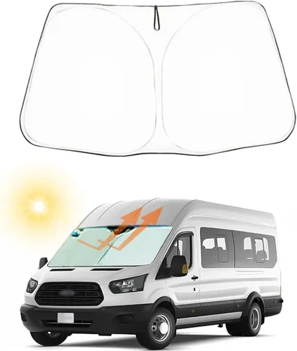 Miniatura 22 de Parasol plegable para parabrisas delantero de automóvil, ajuste personalizado para Ford F-150 F150 2015-2020 Lariat, King Ranch, Platino, XL XLT