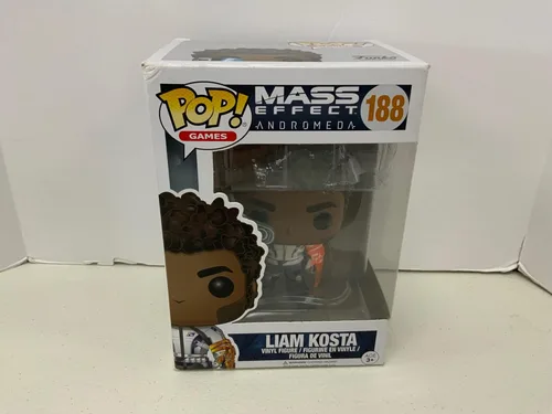 Figura de acción de la serie POP Games de Funko de Liam Costa del videojuego Mass Effect: Andromeda