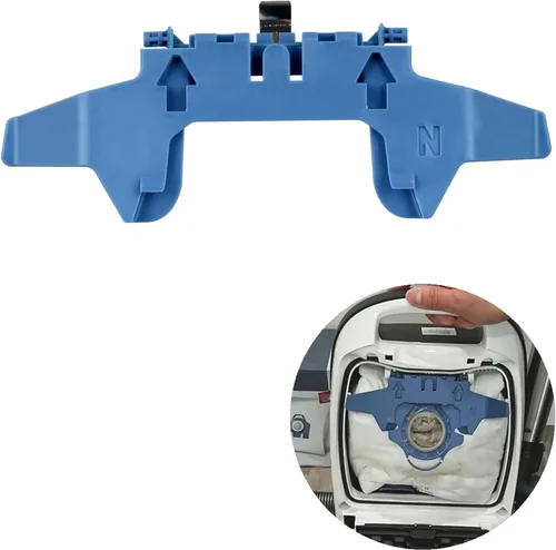 Miniatura 2 de Soporte para bolsa de polvo compatible con Miele Complete C3 / S8xxx / SGxxx - Bolsa de repuesto para aspiradoras Serie S8000, 1 paquete, azul