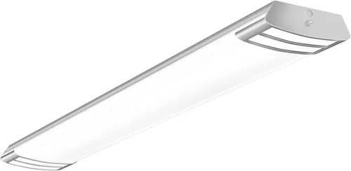 AntLux - Lámparas LED de montaje empotrado de 4 pies, 40 W, 4500 lúmenes, 4000 K, luz blanca neutra, 48 pulgadas, iluminación lineal de techo de
