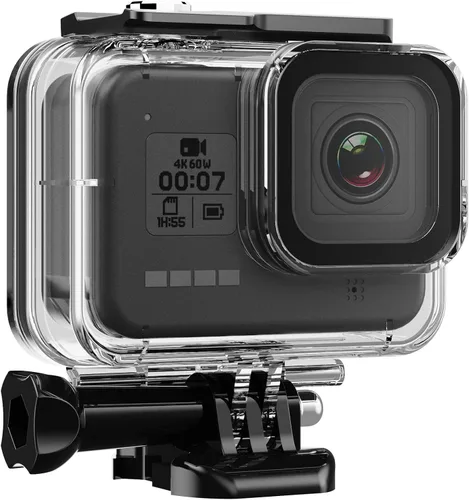Miniatura 8 de HONGDAK Carcasa impermeable para GoPro Hero11 Black Mini, carcasa protectora de buceo de 169 pies para Hero 11 Mini funda de buceo subacuática