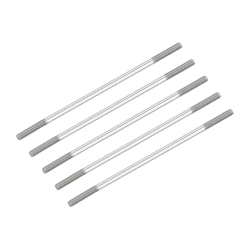 Miniatura 33 de METALLIXITY Tornillos de doble extremo (rosca M8, longitud 80 mm) 5 piezas, pernos de varilla roscada doble de acero inoxidable 304