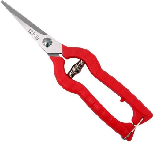 KATUR Tijeras de podar de rosas de jardín, podadoras manuales profesionales, cuchillas rectas de acero inoxidable para arreglos florales, recortar