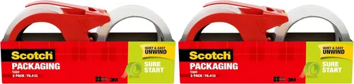 Miniatura 7 de Scotch Sure Start Cinta de embalar, Transparente