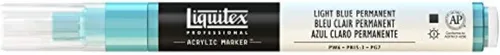 Miniatura 82 de Rotuladores de pintura Liquitex Professional, de punta ancha, Verde fosforescente, 8mm Verde fluorescente