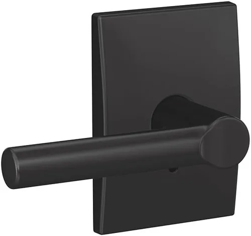 Miniatura 14 de Schlage Custom FC21 BRW 716 CEN Broadway - Manilla con cerradura Century para pasillos y armarios y baño, bronce envejecido