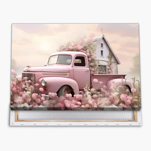 Miniatura 21 de BACKYMRJCART Arte de pared vintage de paisaje de campo de flores silvestres, paisaje, paisaje rústico, arte de pared, naturaleza, prado, pintura