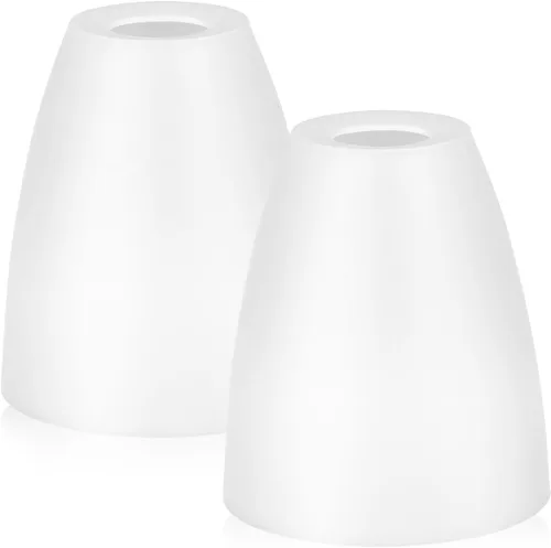 Miniatura 9 de DOITOOL Reemplazo de pantalla de lámpara de plástico de 4.52 x 3.93 x 1.96 pulgadas, pantalla esmerilada para lámpara de escritorio, mesa, cubierta