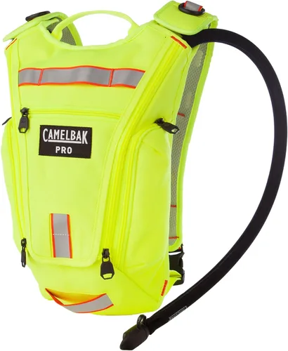 CamelBak Mochila de hidratación profesional | Duradera | Ligera | Reflectante | Construcción | Resistente | Panel trasero de malla | Correa para el