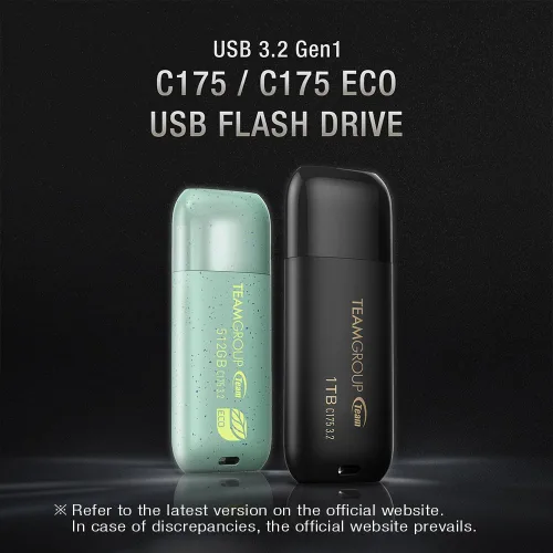 Miniatura 2 de TEAMGROUP C175 16GB USB 3.2 Gen 1 (USB 3.1/3.0) Unidad Flash Thumb Drive de Lectura 75MB/s, Memoria de Almacenamiento de Datos Externa Compatible
