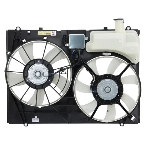 Miniatura 198 de TRQ Conjunto de ventilador de refrigeración del radiador CH3115205 compatible con Jeep Renegade 2019-2021